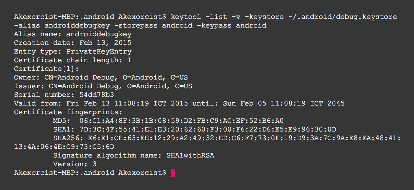 android studio debug vs play