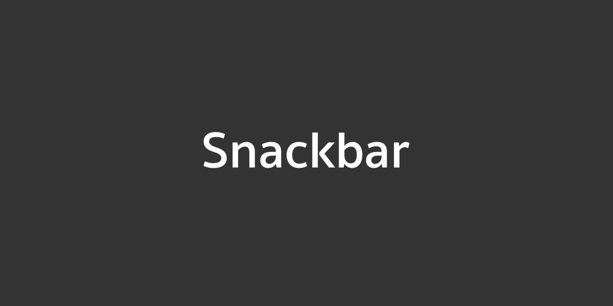 รู้จักกับ Snackbar ของเล่นตัวใหม่จาก Material Design