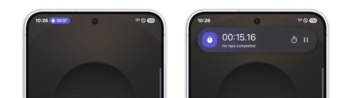 Live Notifications and Now Bar in Samsung One UI 7: As developer
