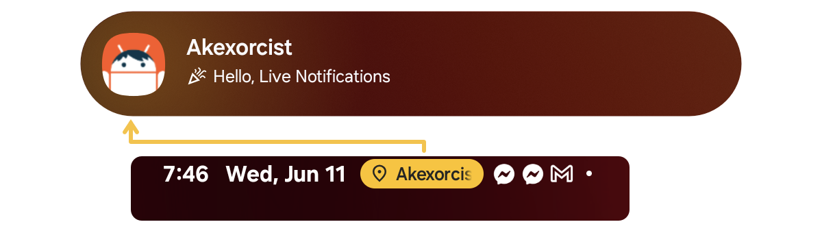 Live Notifications and Now Bar in Samsung One UI 7: As developer