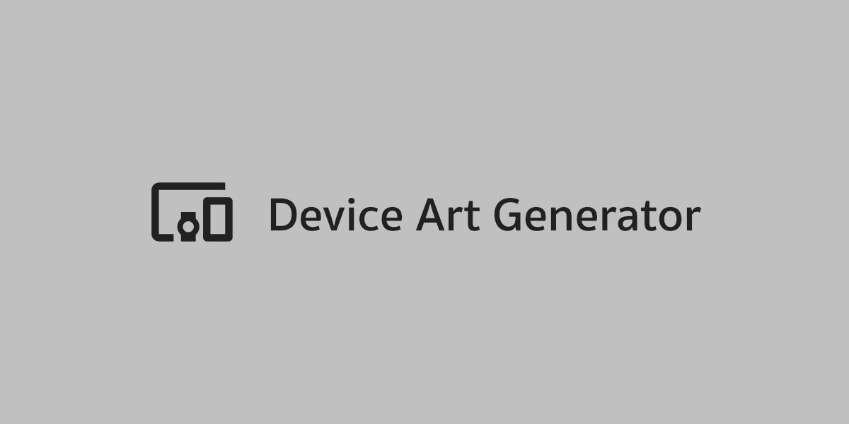 Device Art Generator — สร้างภาพตัวอย่างง่าย ๆ ด้วยภาพบนอุปกรณ์แอนดรอยด์